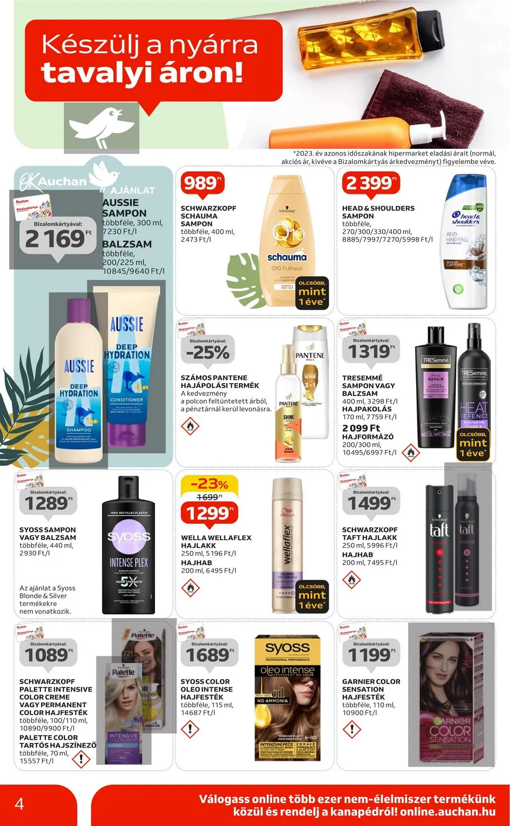 Auchan akciós újság Hipermarket Beach Body 05.09–05.22 – 4. oldal