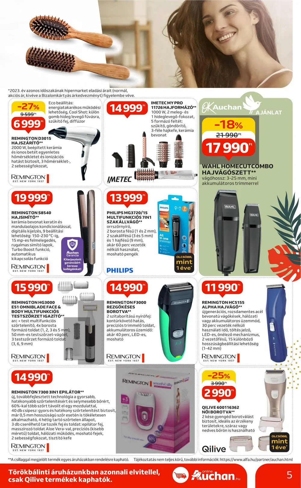 Auchan akciós újság Hipermarket Beach Body 05.09–05.22 – 5. oldal