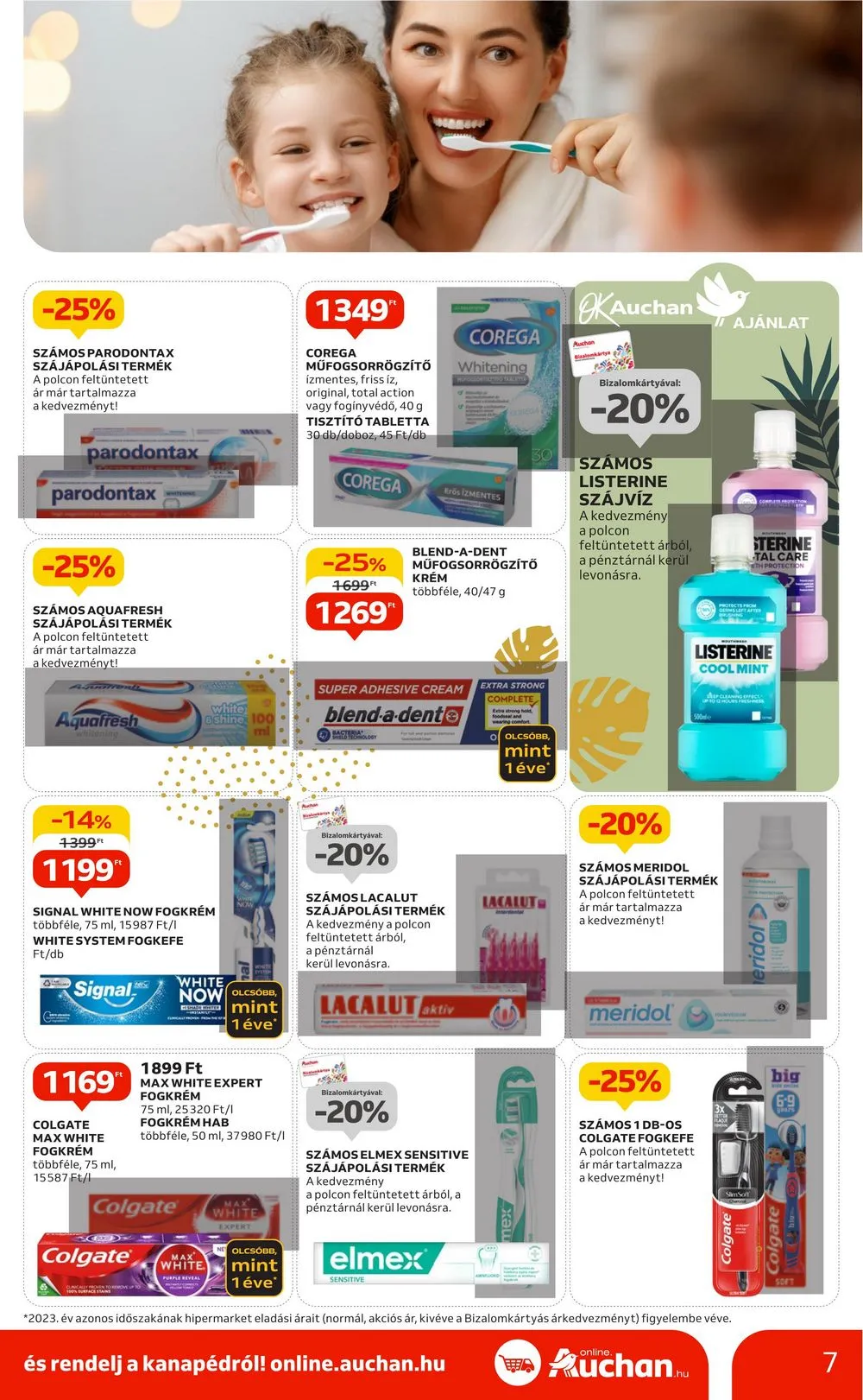 Auchan akciós újság Hipermarket Beach Body 05.09–05.22 – 7. oldal