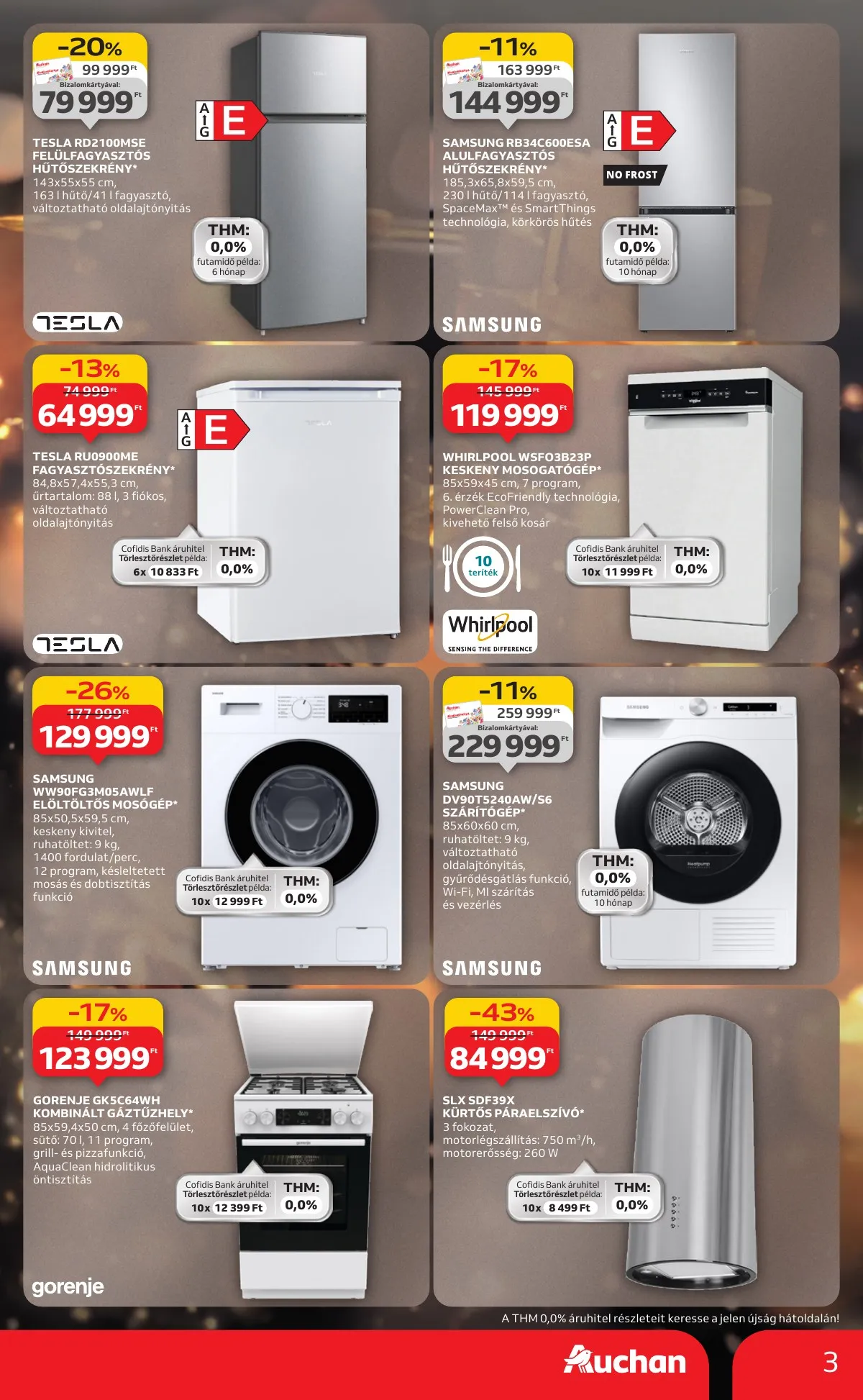 Auchan akciós újság Hipermarket Black Friday 11.06–11.26 – 3. oldal