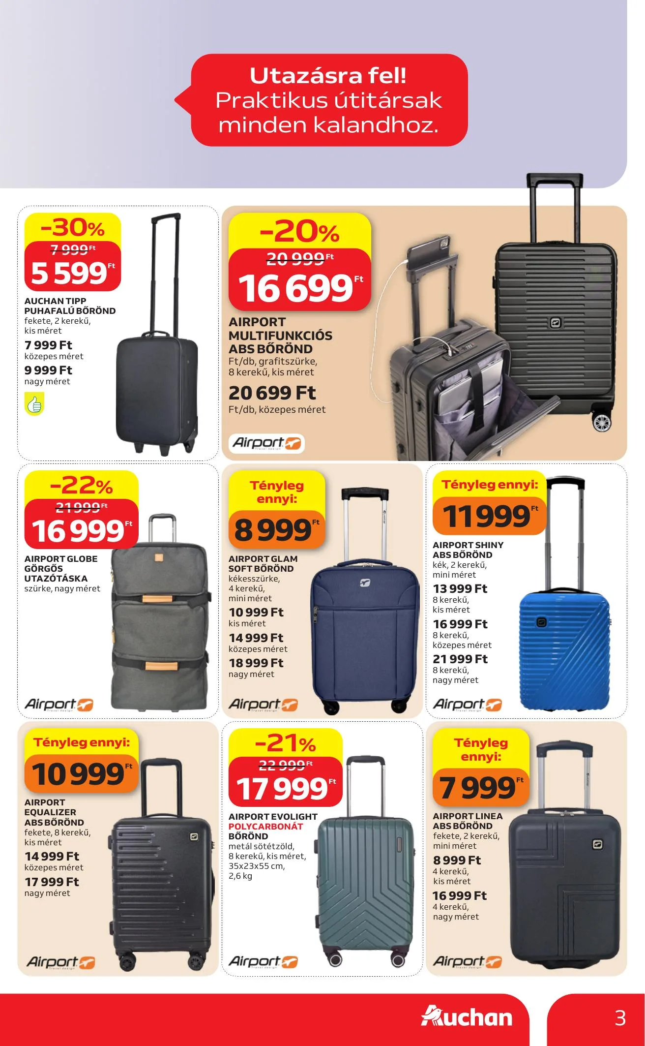 Auchan akciós újság Hipermarket Borond ajanlatok 06.25–07.01 – 3. oldal