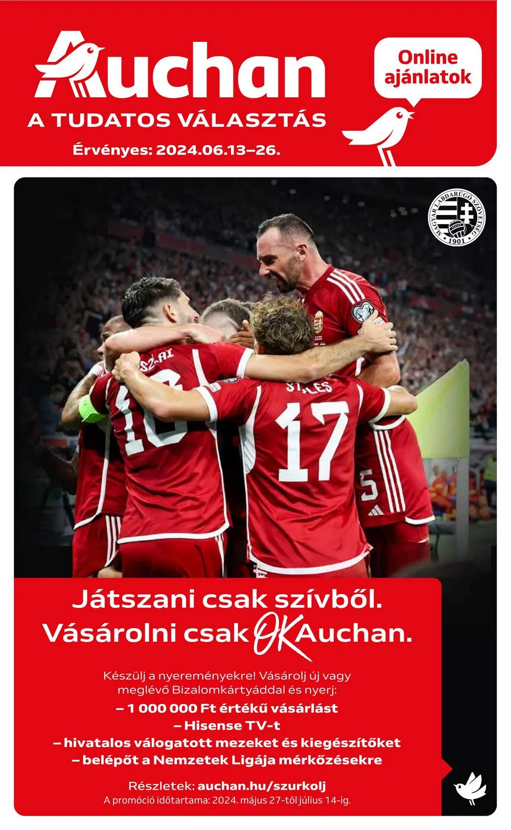 Auchan akciós újság Hipermarket EB 06.13–06.26