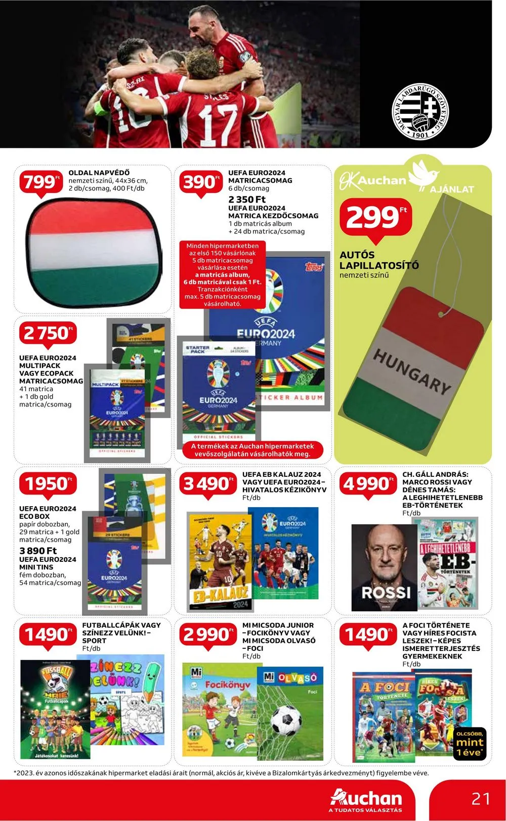 Auchan akciós újság Hipermarket EB 06.13–06.26 – 21. oldal