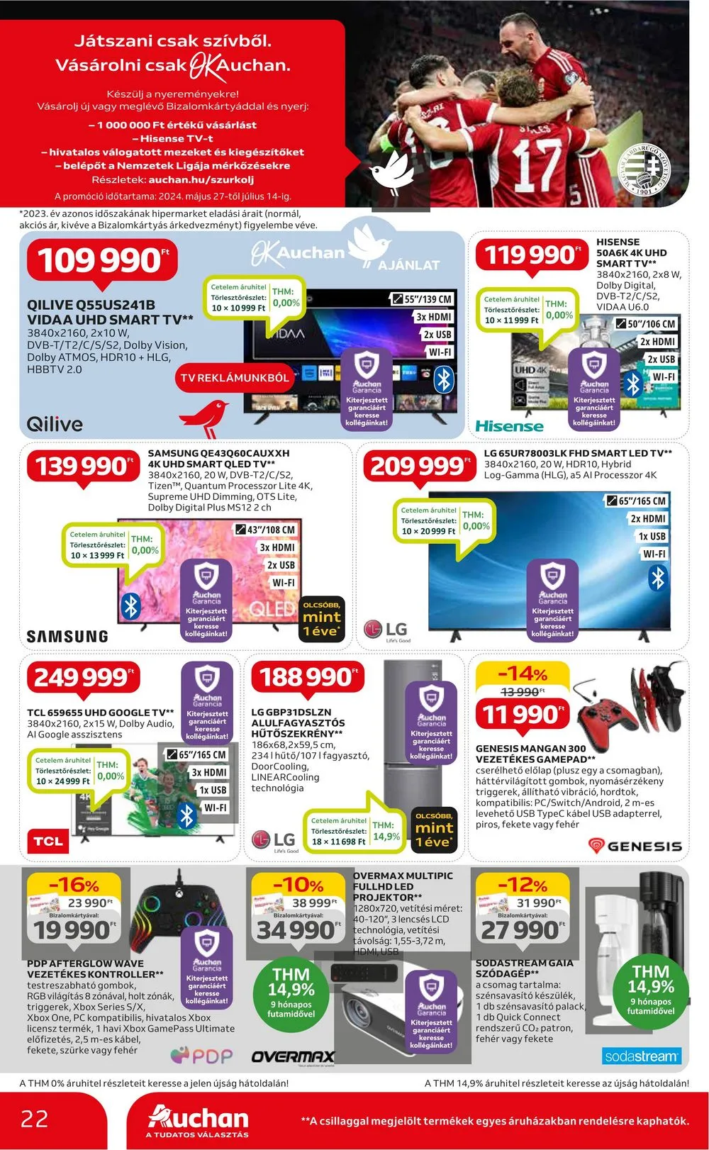 Auchan akciós újság Hipermarket EB 06.13–06.26 – 22. oldal