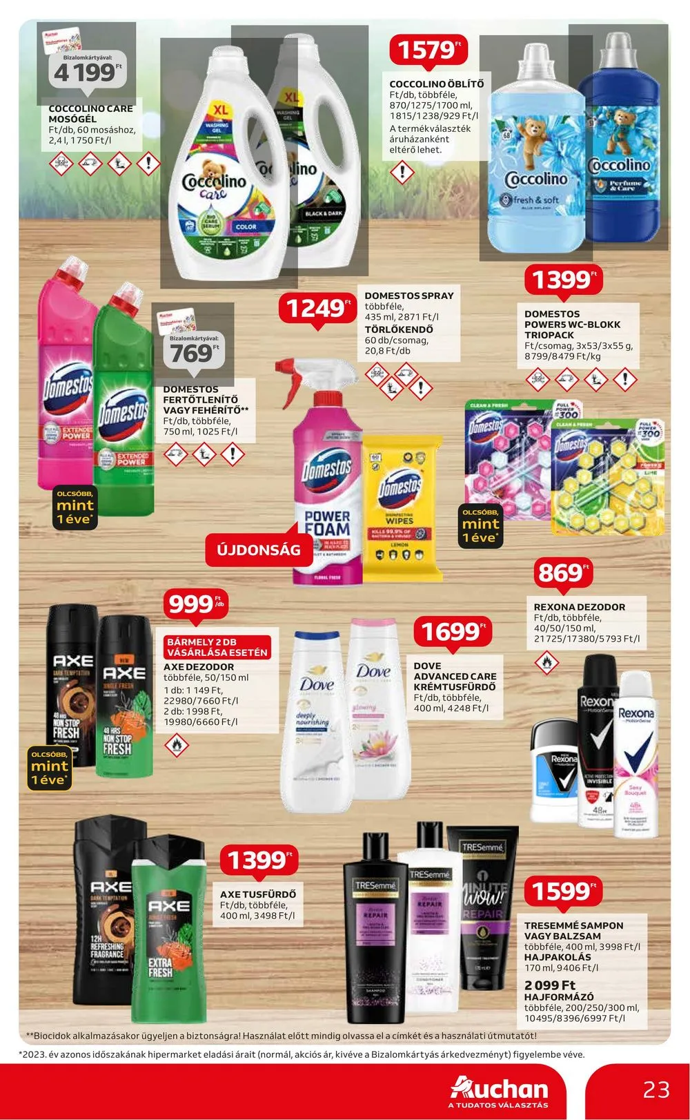 Auchan akciós újság Hipermarket EB 06.13–06.26 – 23. oldal