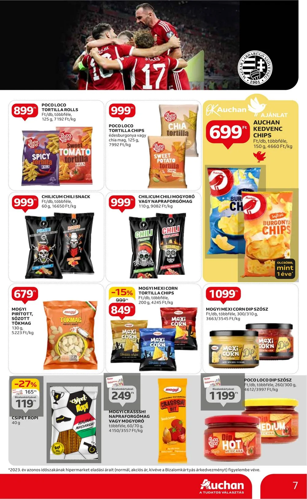 Auchan akciós újság Hipermarket EB 06.13–06.26 – 7. oldal