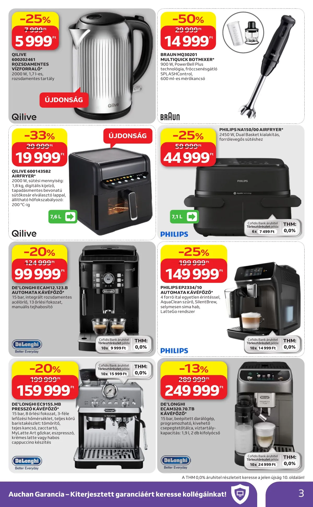 Auchan akciós újság Hipermarket Elektonikai 05.07–05.20 – 3. oldal