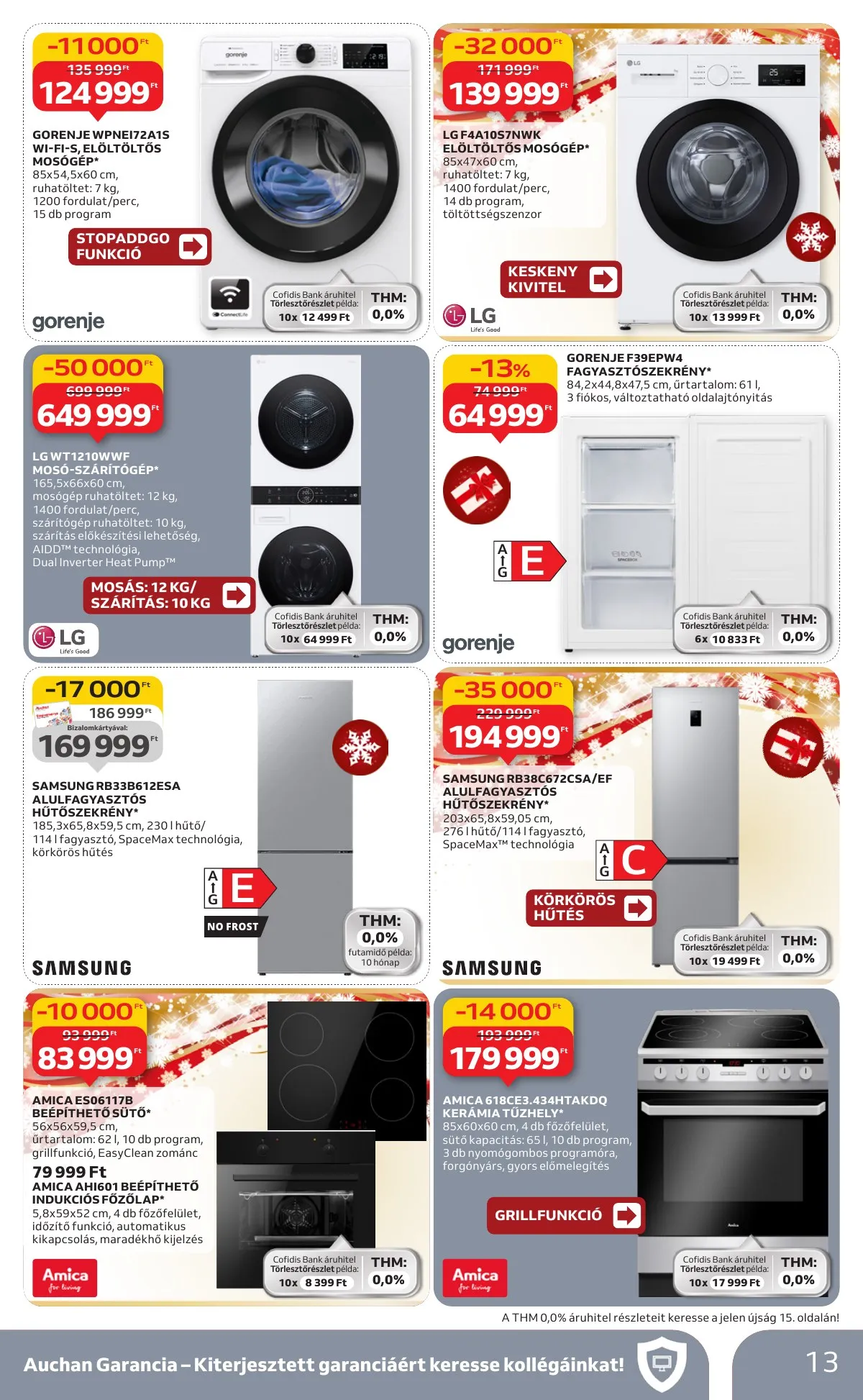 Auchan akciós újság Hipermarket Elektronika 11.27–12.10 – 13. oldal