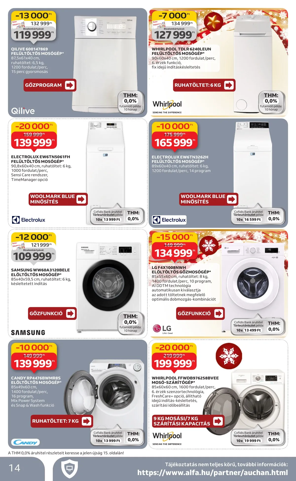 Auchan akciós újság Hipermarket Elektronika 11.27–12.10 – 14. oldal