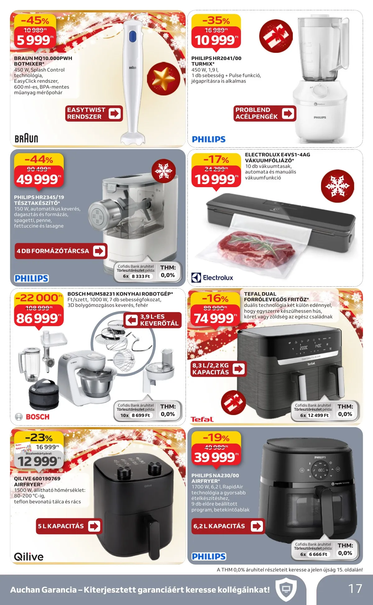 Auchan akciós újság Hipermarket Elektronika 11.27–12.10 – 17. oldal