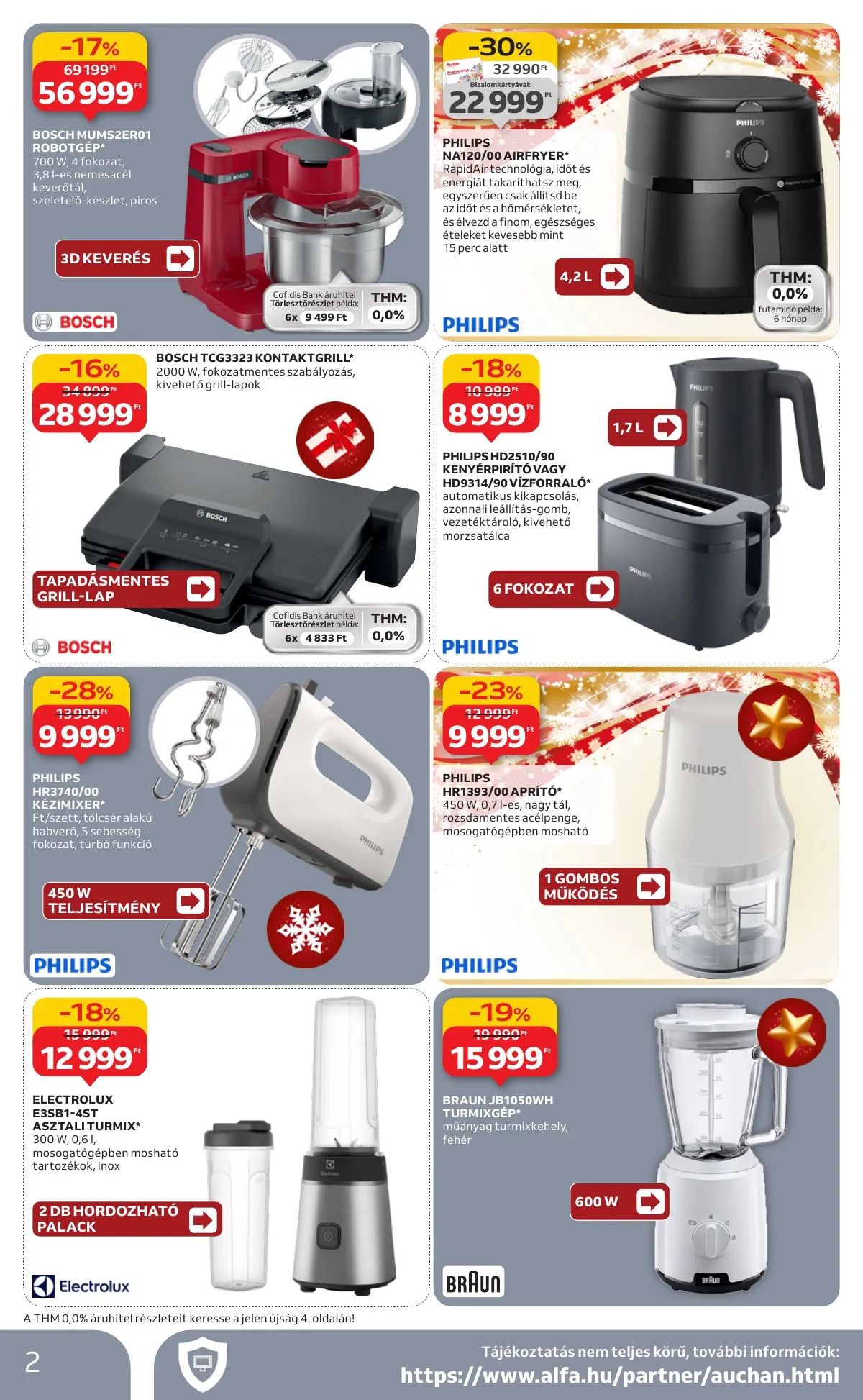 Auchan akciós újság Hipermarket elektronikai 11.06–11.19 – 2. oldal