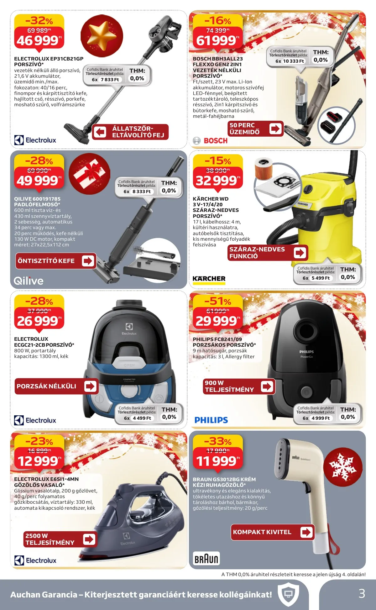 Auchan akciós újság Hipermarket elektronikai 11.06–11.19 – 3. oldal