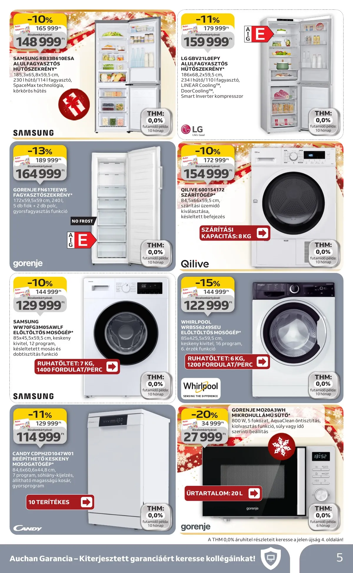Auchan akciós újság Hipermarket elektronikai 11.06–11.19 – 5. oldal