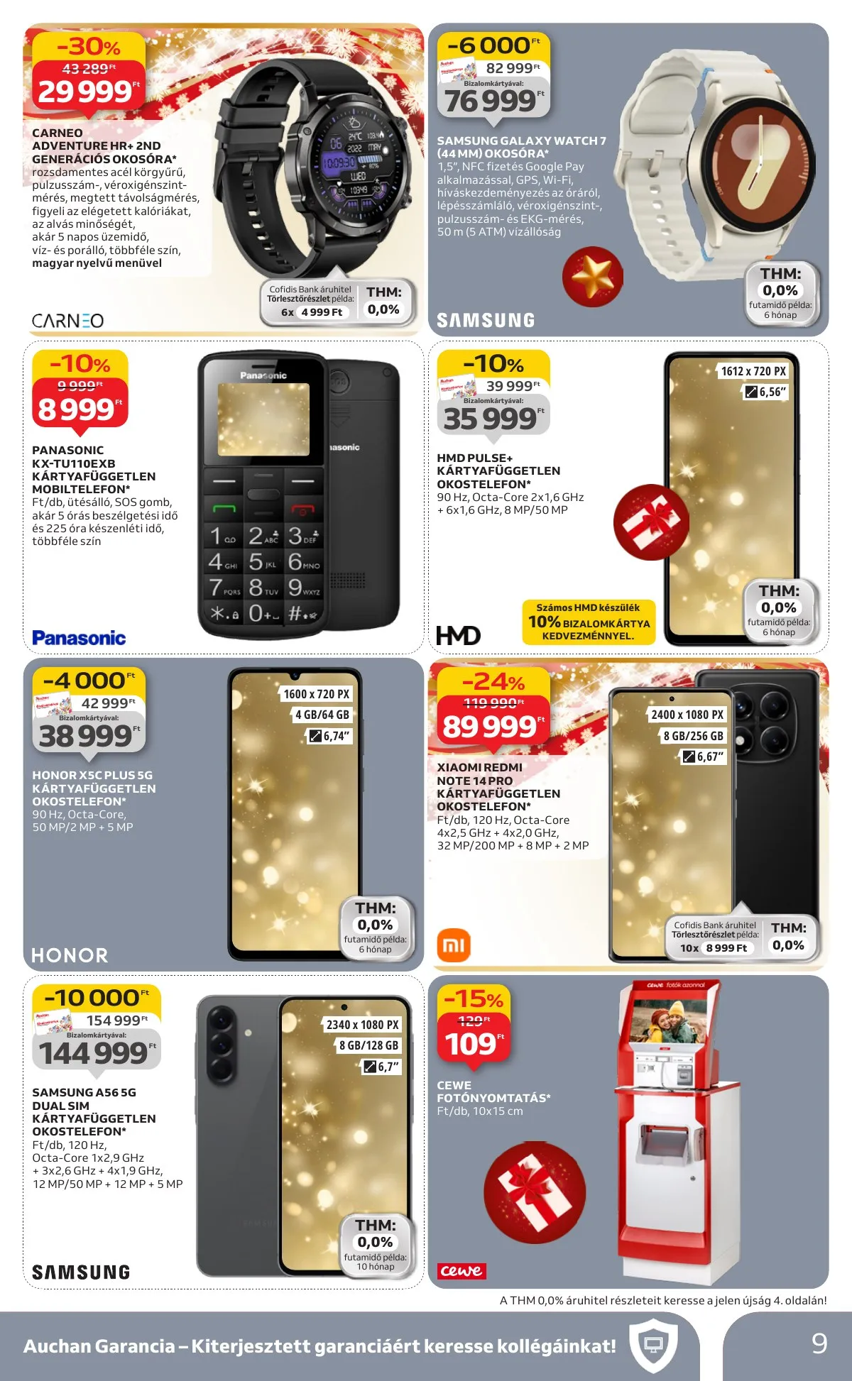 Auchan akciós újság Hipermarket elektronikai 11.06–11.19 – 9. oldal