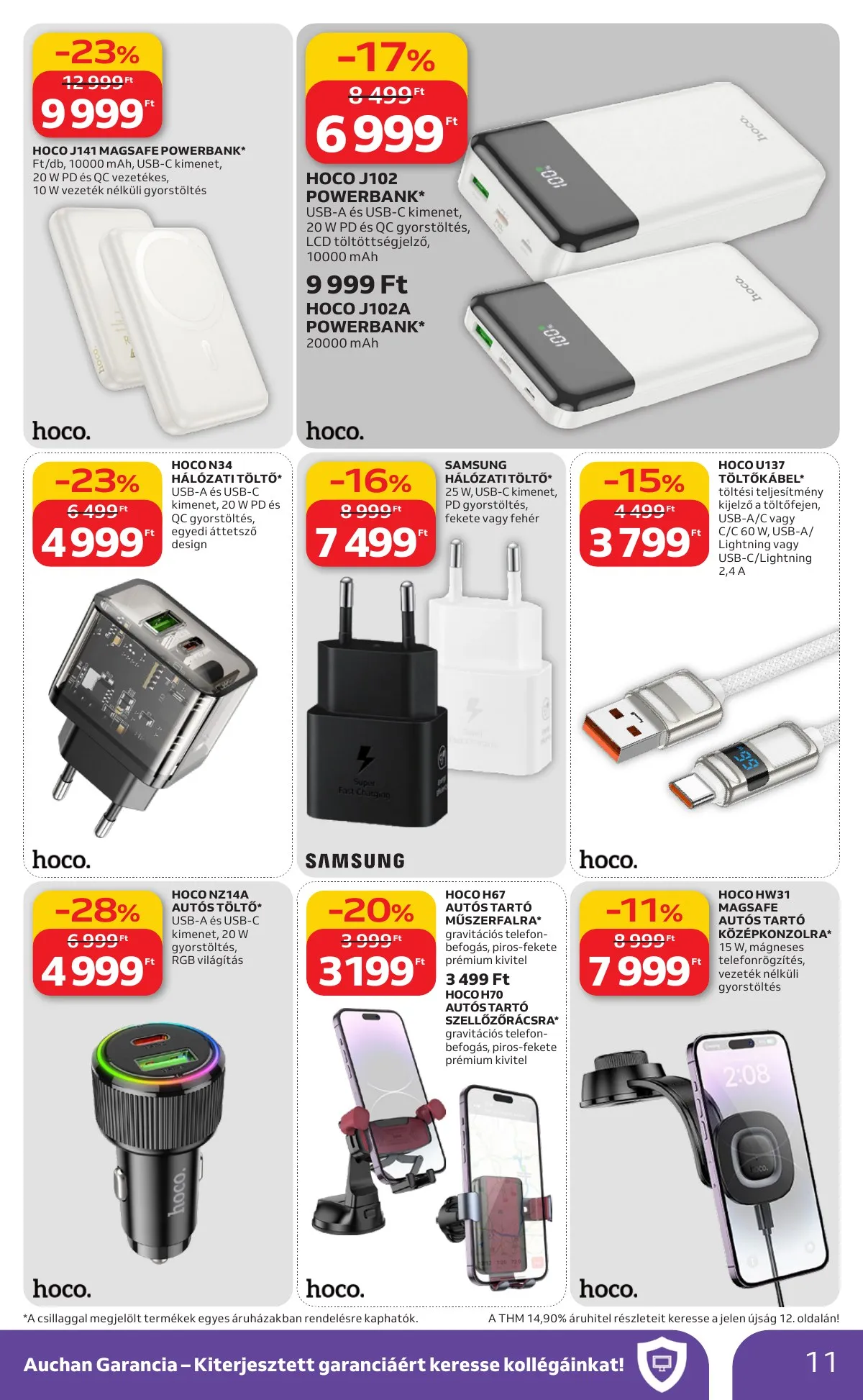 Auchan akciós újság Hipermarket Elektronikai 02.19–03.04 – 11. oldal