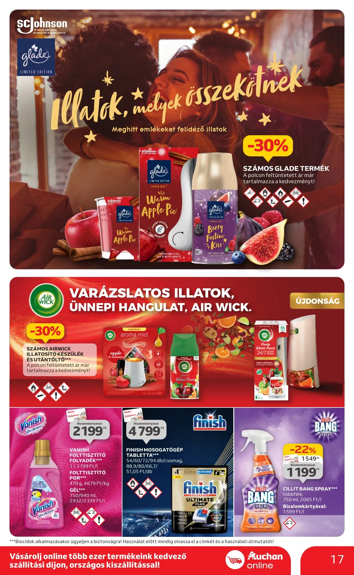 Auchan akciós újság Hipermarket élelmiszer 11.07–11.13 – 17. oldal