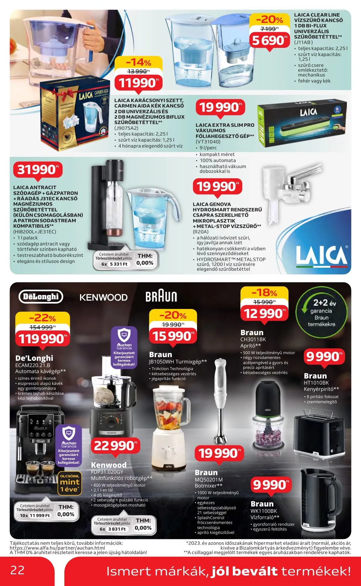 Auchan akciós újság Hipermarket élelmiszer 11.07–11.13 – 22. oldal