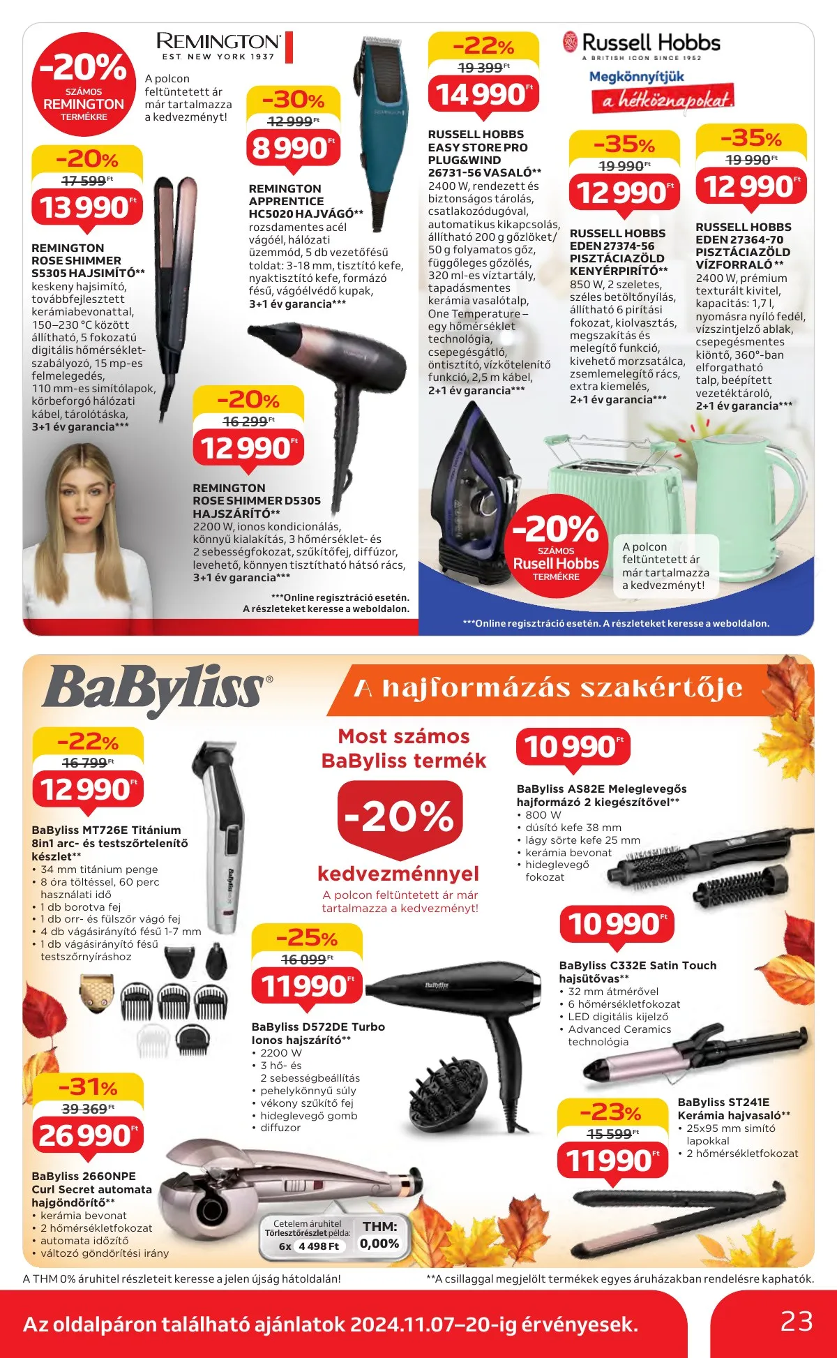 Auchan akciós újság Hipermarket élelmiszer 11.07–11.13 – 23. oldal
