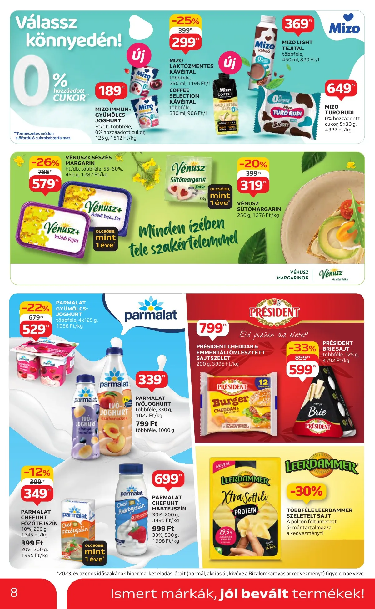 Auchan akciós újság Hipermarket élelmiszer 11.07–11.13 – 8. oldal
