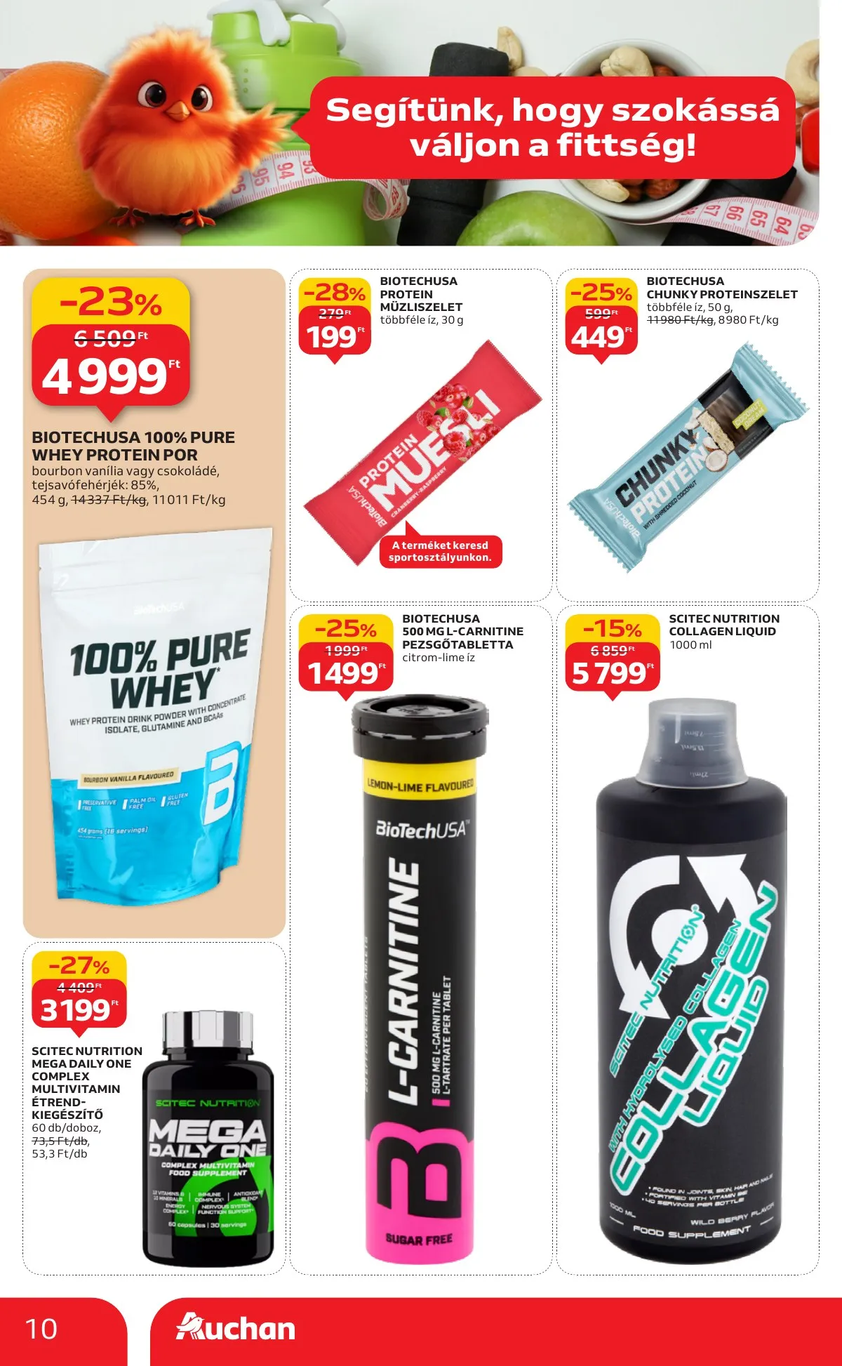 Auchan akciós újság Hipermarket Evindito 01.15–02.04 – 10. oldal