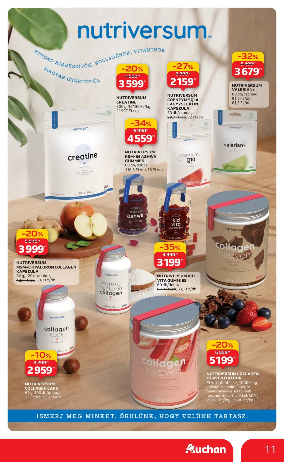 Auchan akciós újság Hipermarket Evindito 01.15–02.04 – 11. oldal