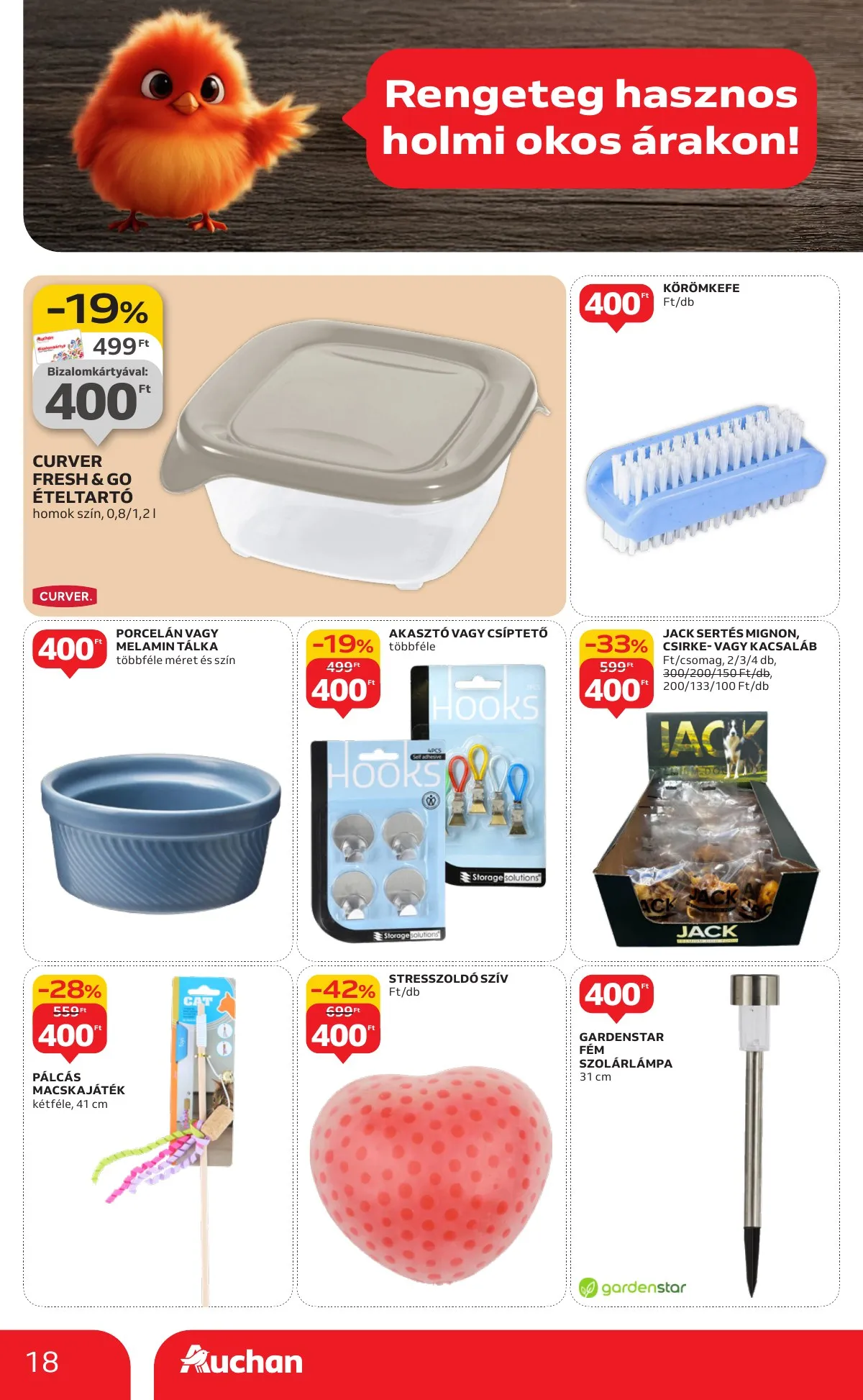 Auchan akciós újság Hipermarket Evindito 01.15–02.04 – 18. oldal