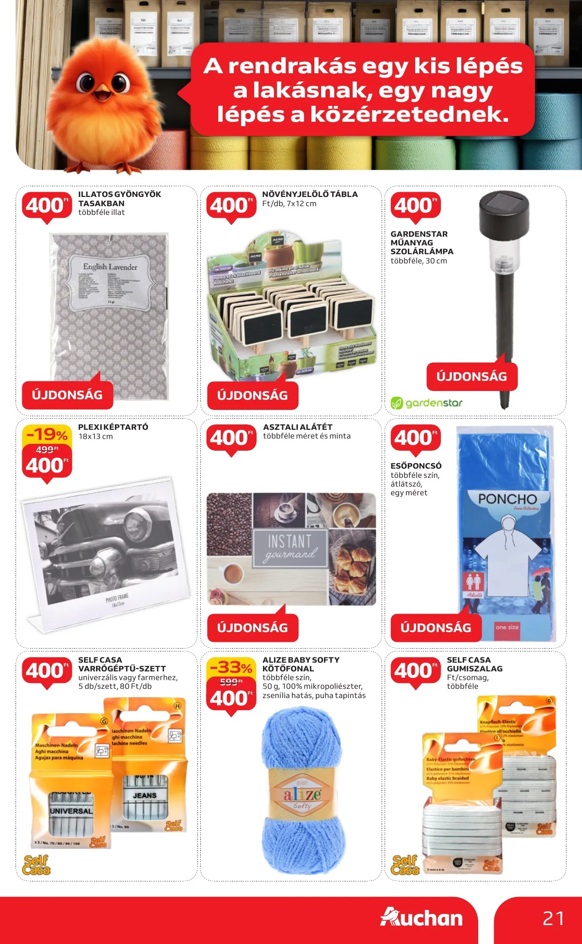 Auchan akciós újság Hipermarket Evindito 01.15–02.04 – 21. oldal