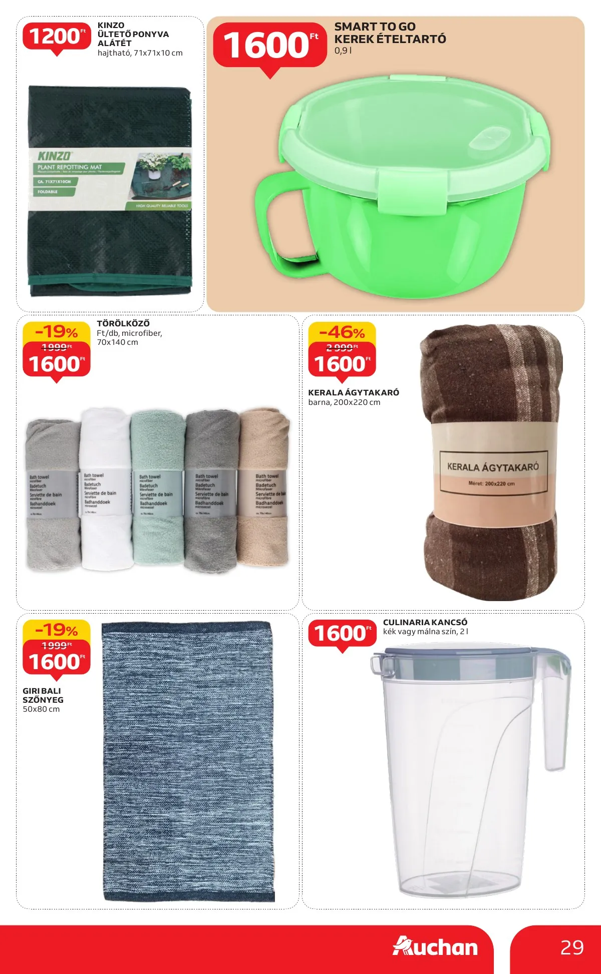 Auchan akciós újság Hipermarket Evindito 01.15–02.04 – 29. oldal