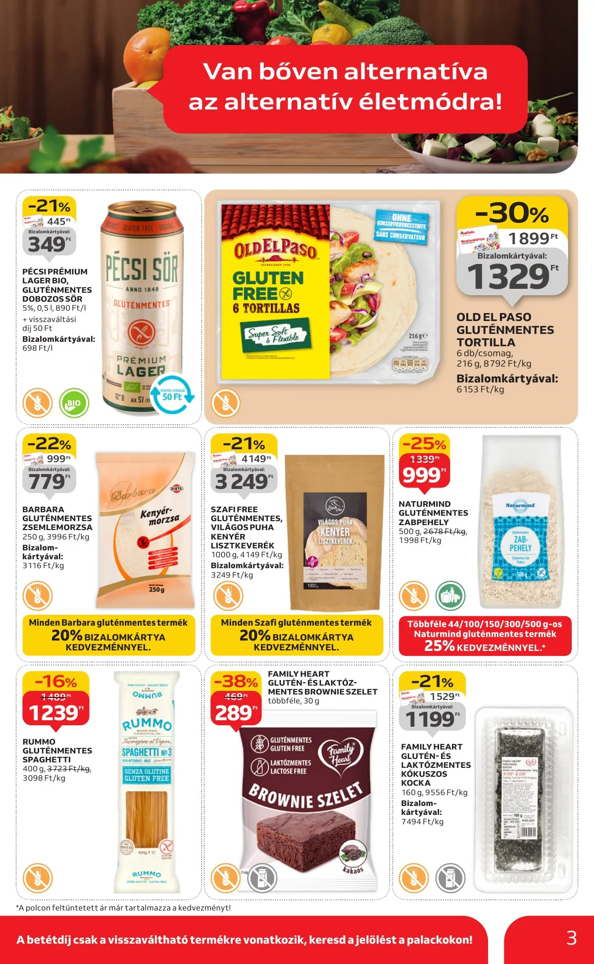Auchan akciós újság Hipermarket Evindito 01.15–02.04 – 3. oldal