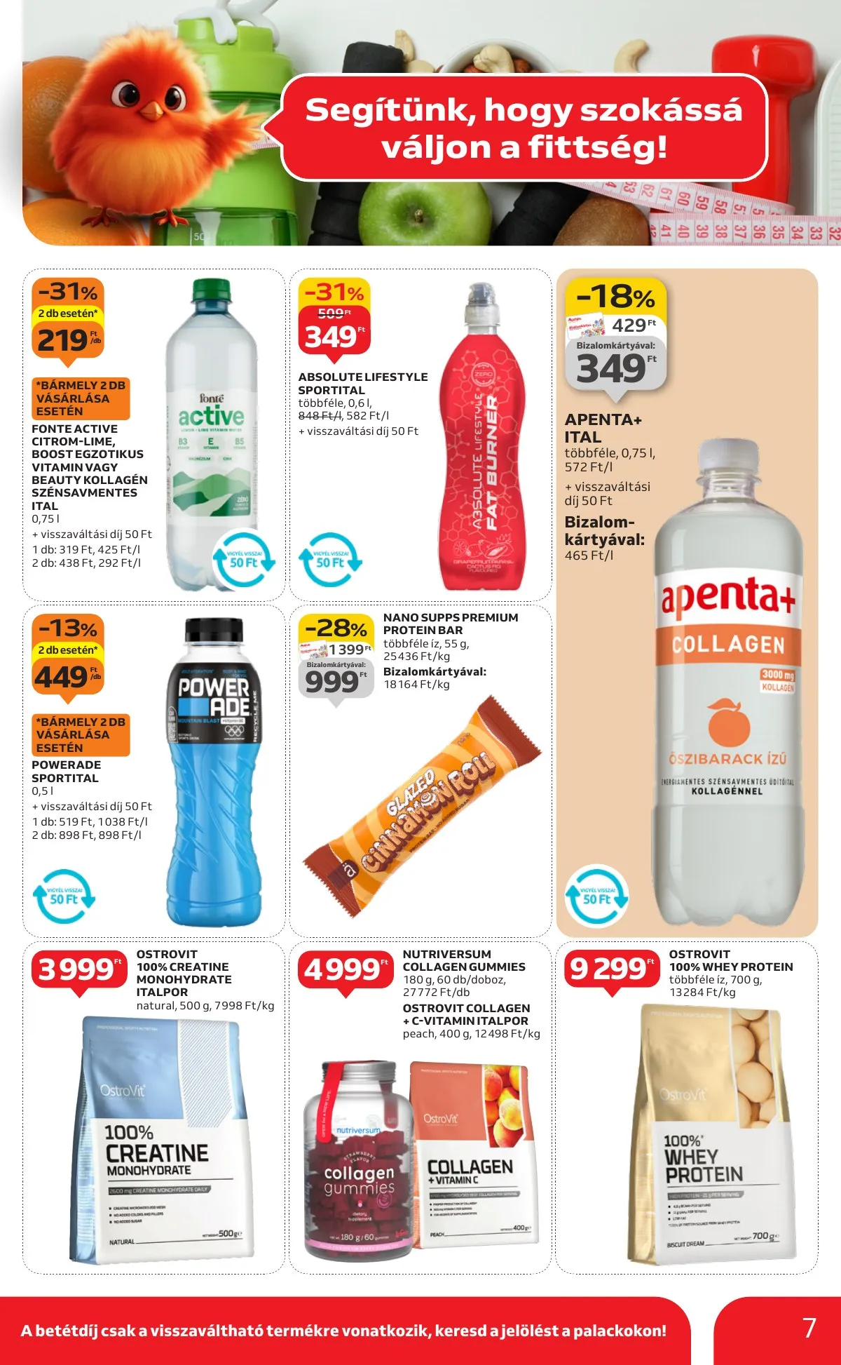 Auchan akciós újság Hipermarket Evindito 01.15–02.04 – 7. oldal