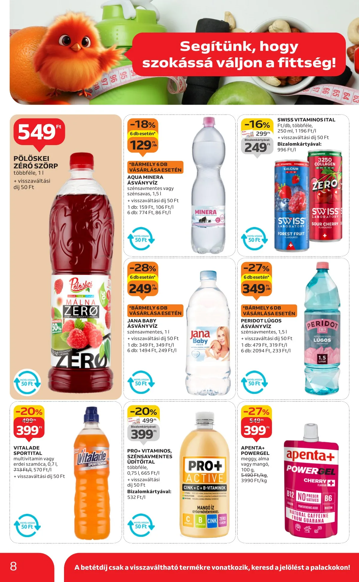 Auchan akciós újság Hipermarket Evindito 01.15–02.04 – 8. oldal