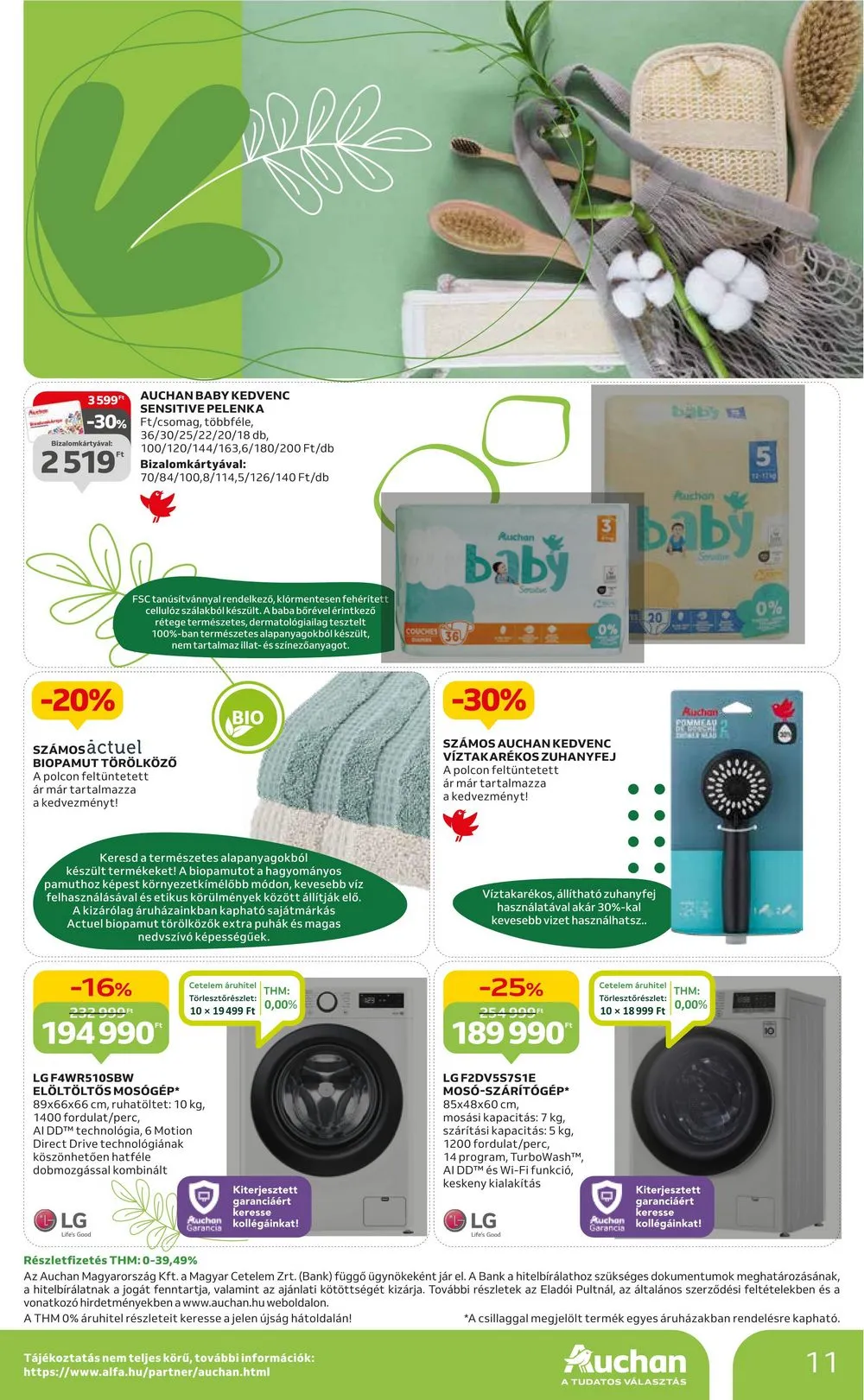 Auchan akciós újság Hipermarket Green Week 02.08–02.21 – 11. oldal