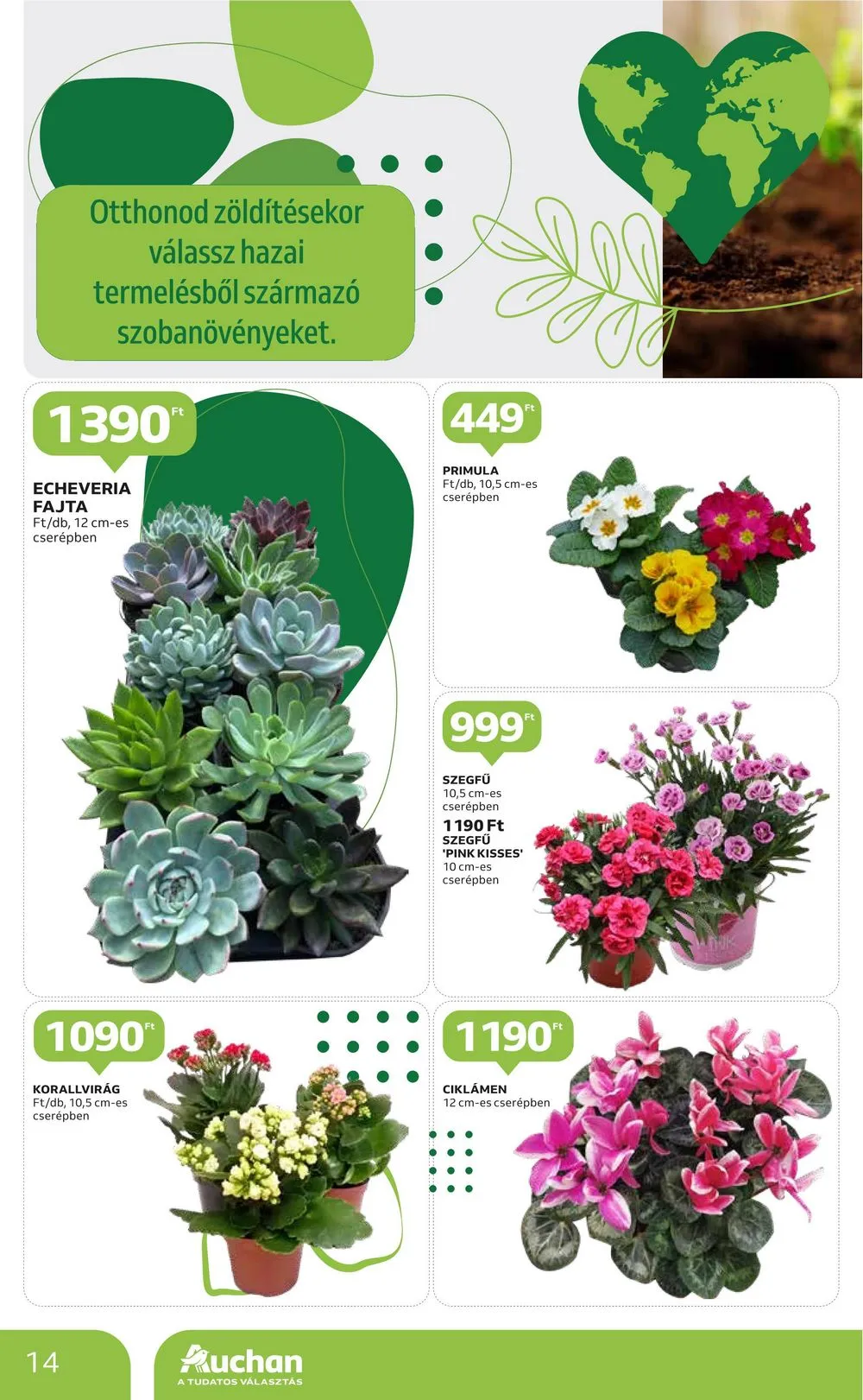 Auchan akciós újság Hipermarket Green Week 02.08–02.21 – 14. oldal