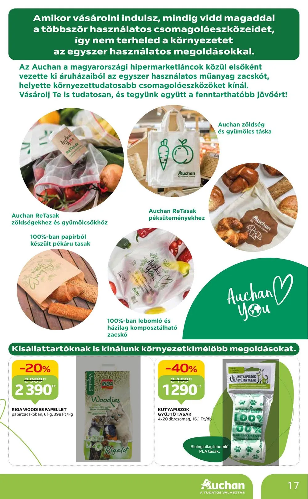 Auchan akciós újság Hipermarket Green Week 02.08–02.21 – 17. oldal
