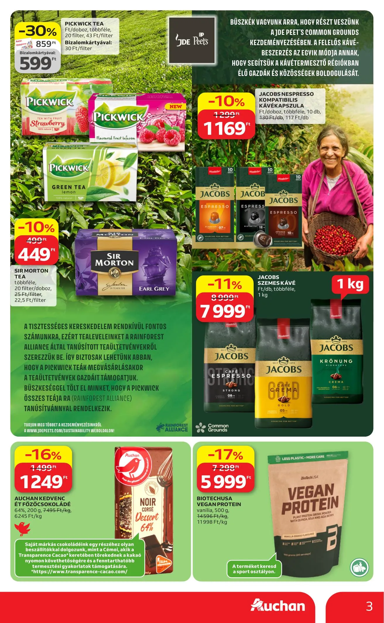 Auchan akciós újság Hipermarket Green week 04.23–05.06 – 3. oldal