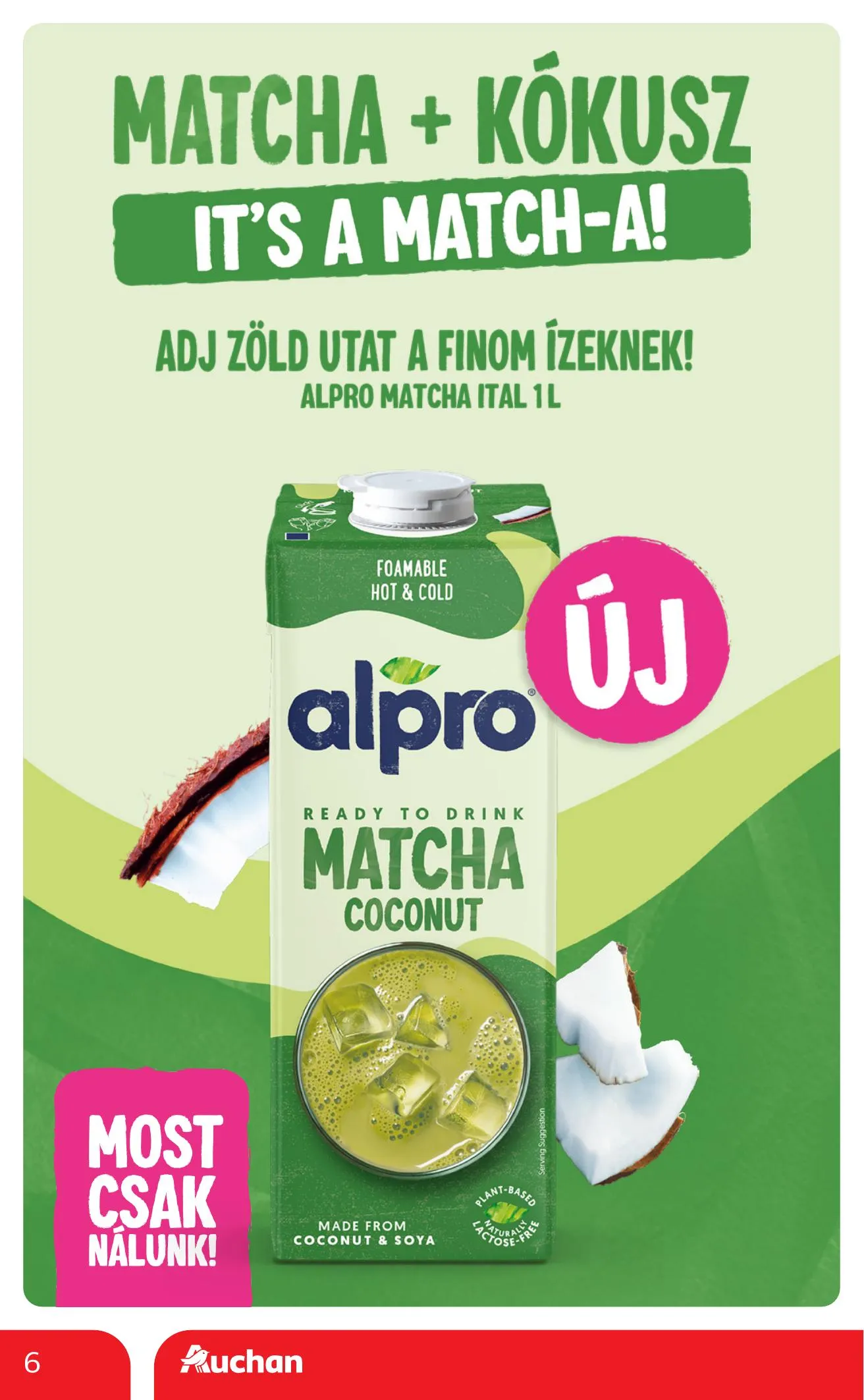 Auchan akciós újság Hipermarket Green week 04.23–05.06 – 6. oldal