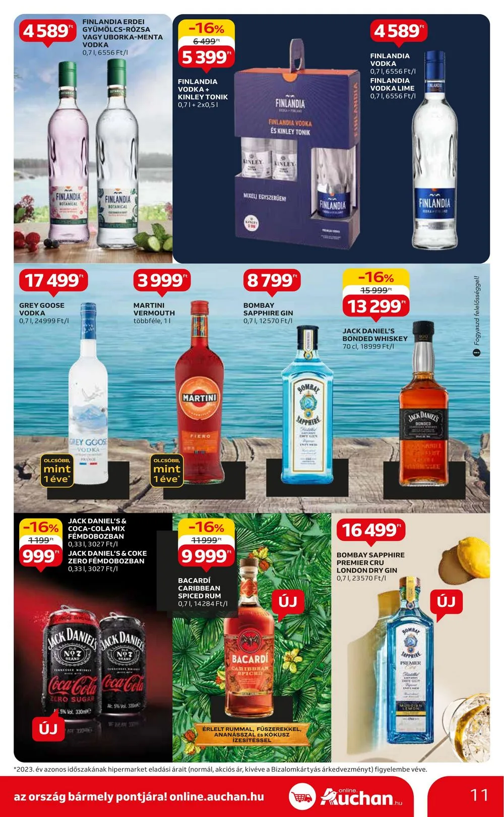 Auchan akciós újság Hipermarket Grill és muszaki 06.06–06.19 – 11. oldal
