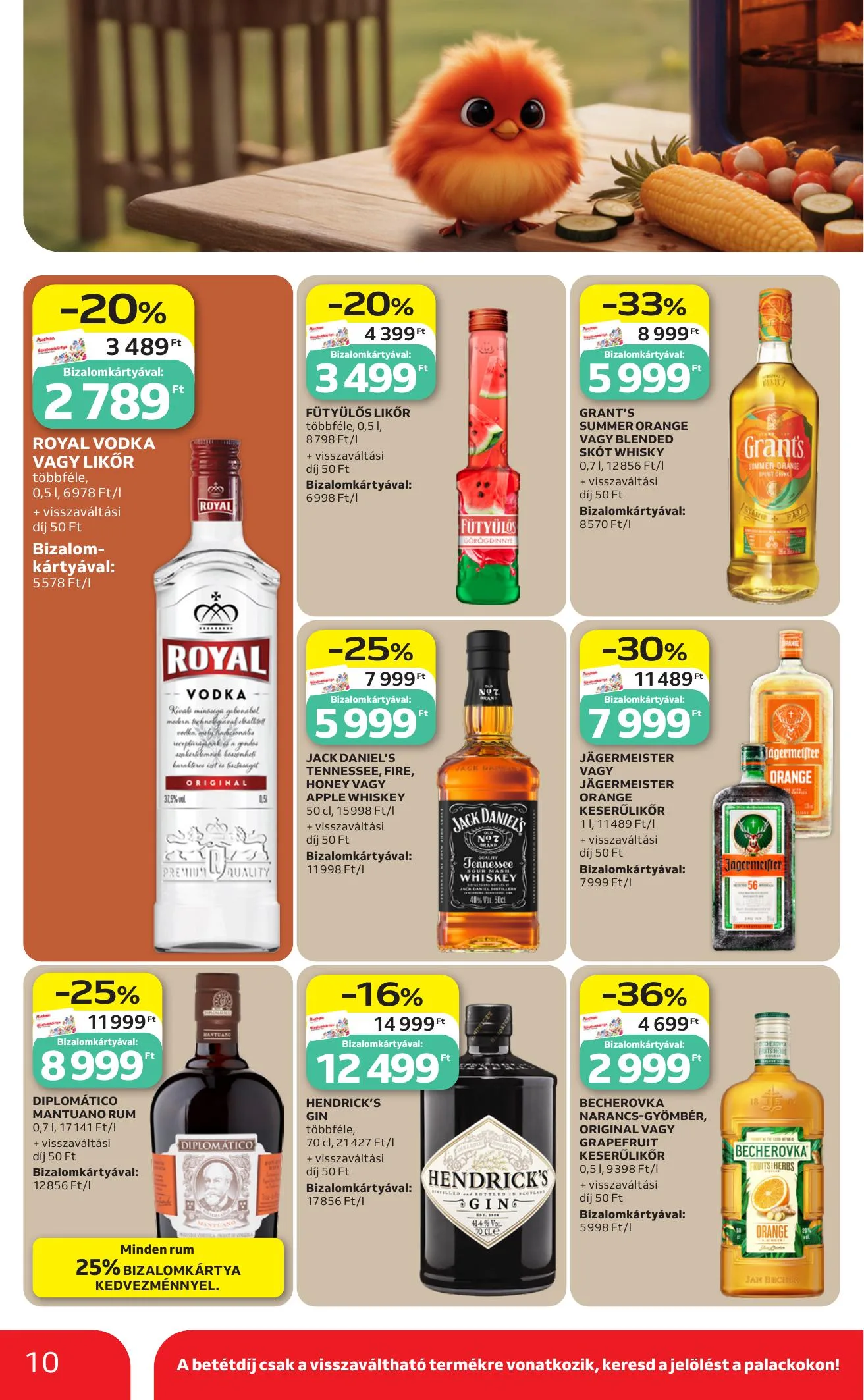 Auchan akciós újság Hipermarket Grill 05.21–06.03 – 10. oldal