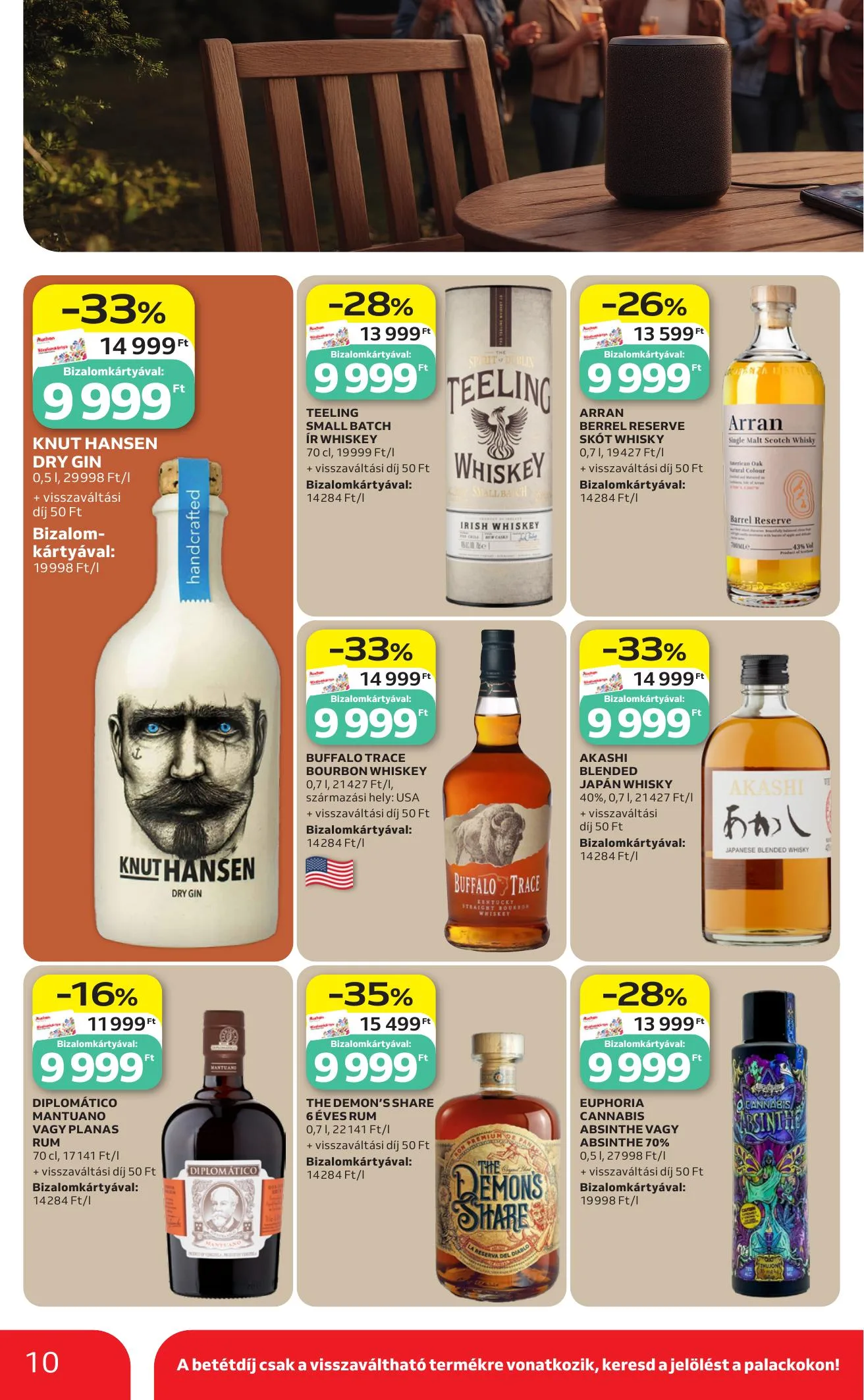 Auchan akciós újság Hipermarket Grill 06.18–06.24 – 10. oldal