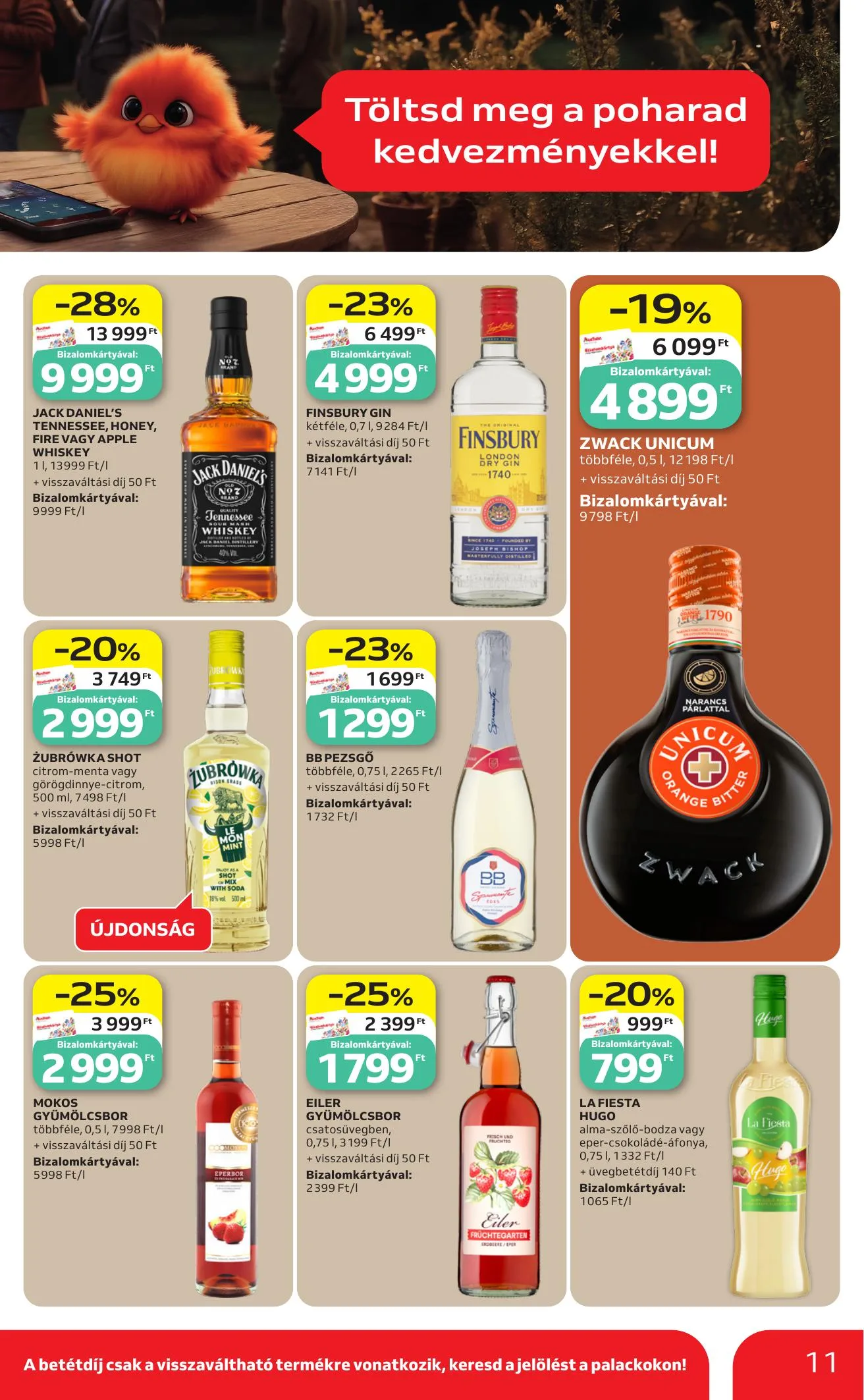 Auchan akciós újság Hipermarket Grill 06.18–06.24 – 11. oldal