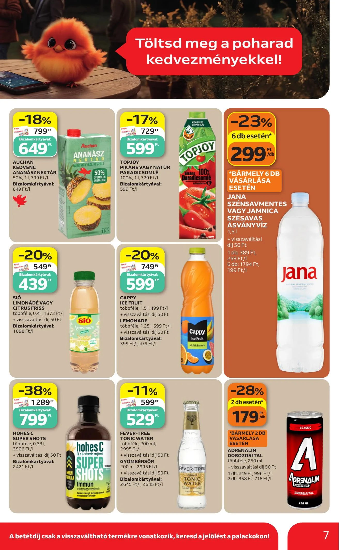 Auchan akciós újság Hipermarket Grill 06.18–06.24 – 7. oldal
