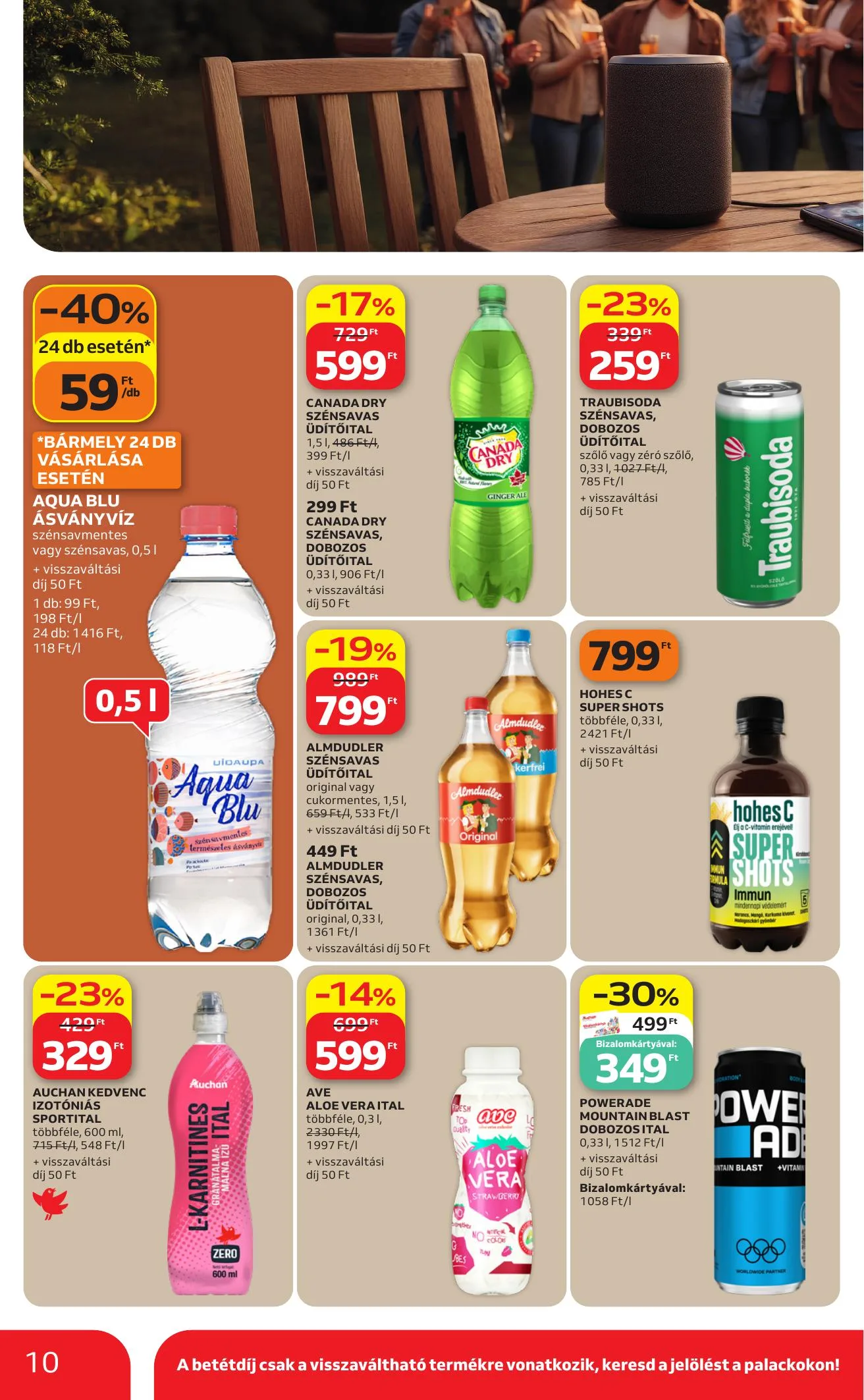 Auchan akciós újság Hipermarket Grill 06.25–07.08 – 10. oldal