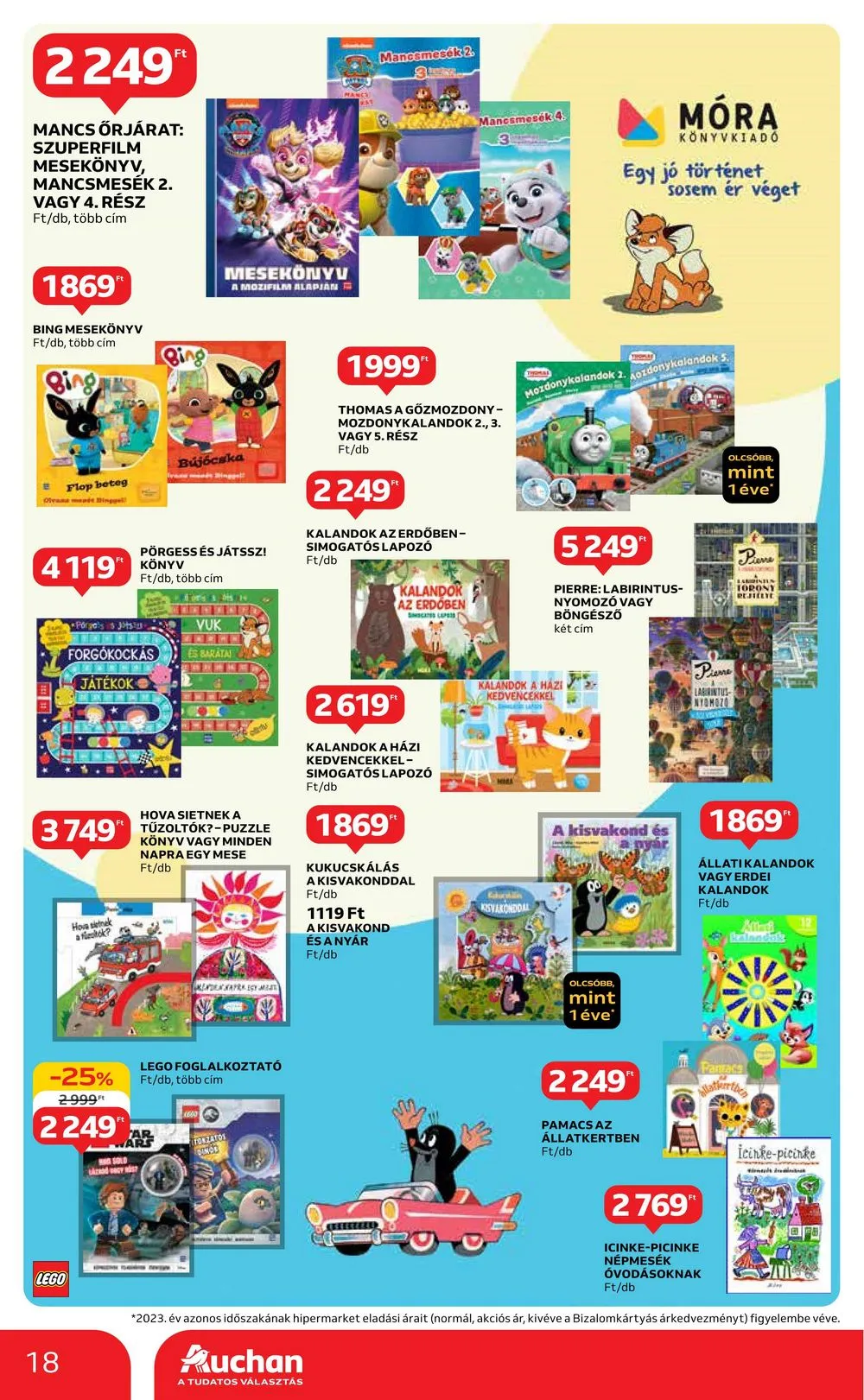 Auchan akciós újság Hipermarket gyereknap 05.16–05.29 – 18. oldal