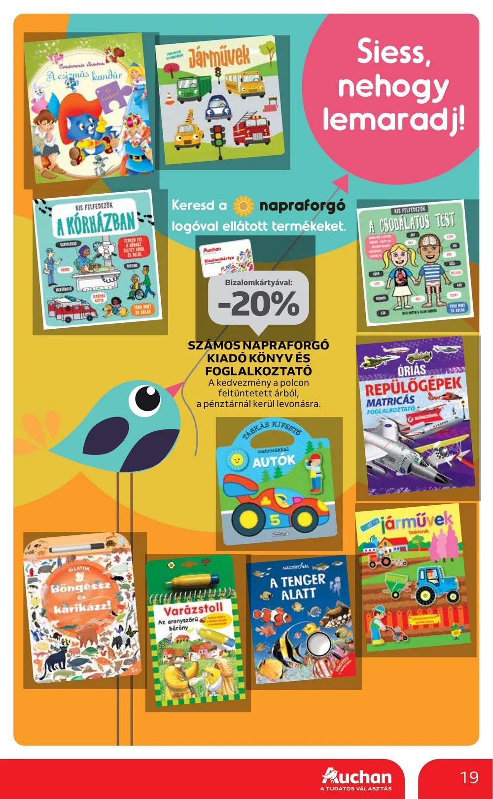 Auchan akciós újság Hipermarket gyereknap 05.16–05.29 – 19. oldal