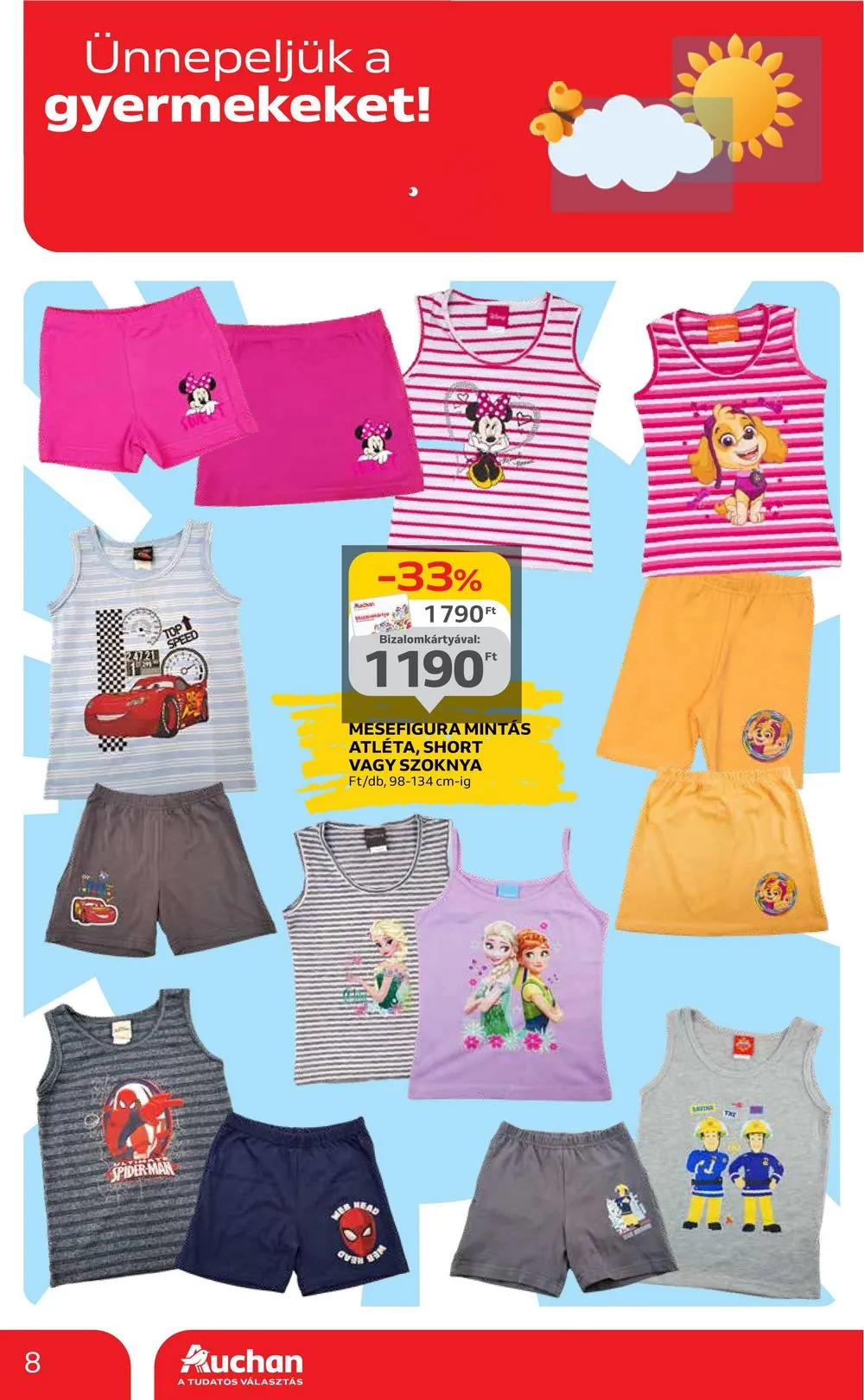 Auchan akciós újság Hipermarket gyereknap 05.16–05.29 – 8. oldal