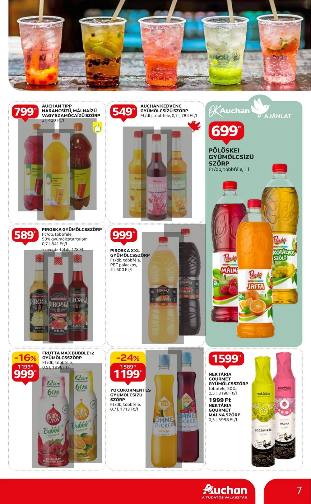 Auchan akciós újság Hipermarket hazai és otthon 02.15–02.28 – 7. oldal