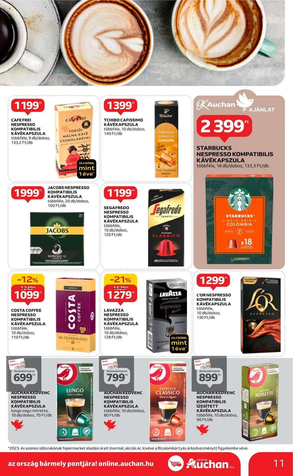 Auchan akciós újság Hipermarket húsvét 03.21–03.30 – 11. oldal