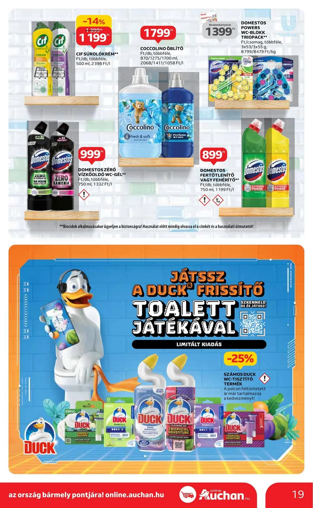 Auchan akciós újság Hipermarket húsvét 03.21–03.30 – 19. oldal