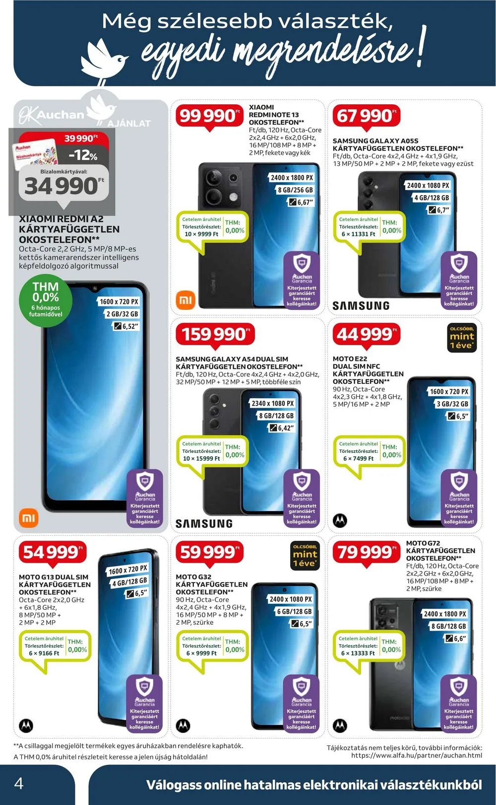 Auchan akciós újság Hipermarket husveti élelmiszer 02.29–03.13 – 4. oldal