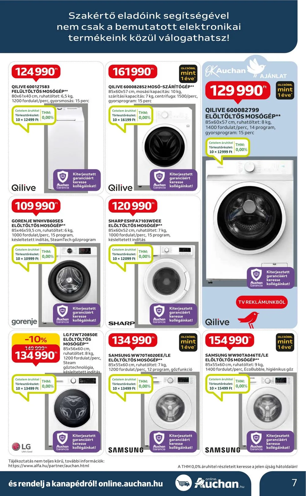 Auchan akciós újság Hipermarket husveti élelmiszer 02.29–03.13 – 7. oldal